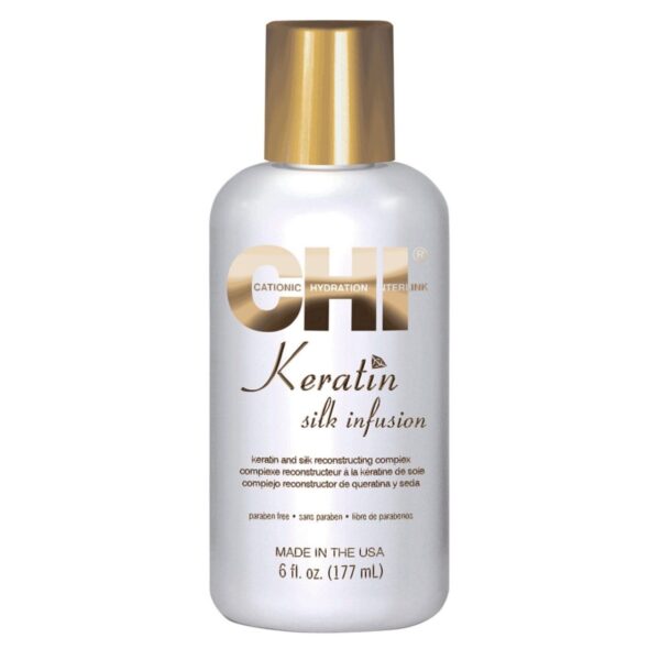 keratin silk infusion 177ml Μετάξι μαλλιών κερατίνη ατίθασα ξεμπέρδεμα