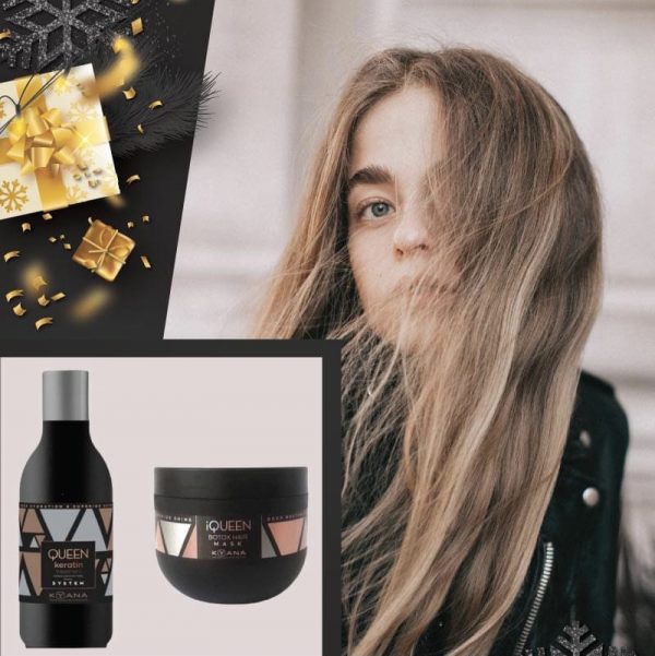 Queen Botox set Σετ κερατίνης για μαλλιά