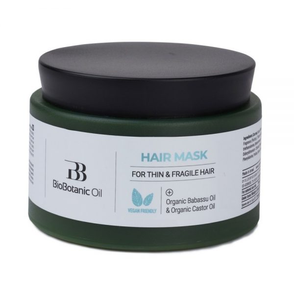 Mon Platin Bio botanical oil Μάσκα μαλλιων με φυσικά συστατικά για λεπτά μαλλιά που σπάνε