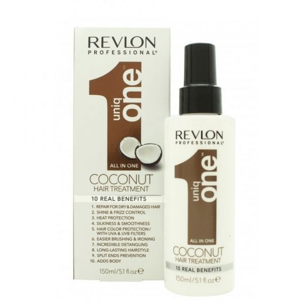 Revlon unique all in one coconut 150ml Μάσκα μαλλιων σε σπραυ καρύδα